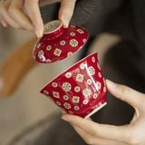  Ấm Trà Đỏ Lễ Hội 