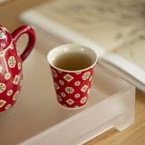  Chén Trà Đỏ Lễ Hội 