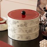  Khay Mứt Phong Cách Retro 