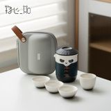  Bộ Ấm Trà Panda Warrior 