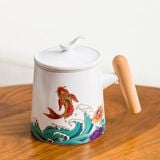  Cốc Trà Cá Koi 