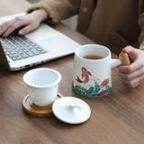 Cốc Trà Cá Koi 
