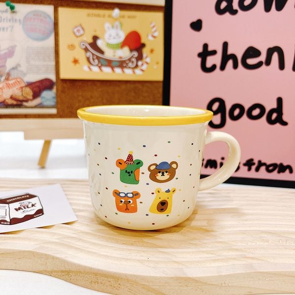  Cốc Động Vật Chấm Bi 