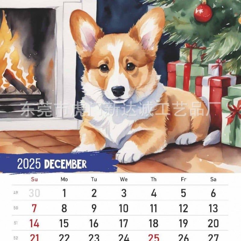  Lịch Corgi 2025 