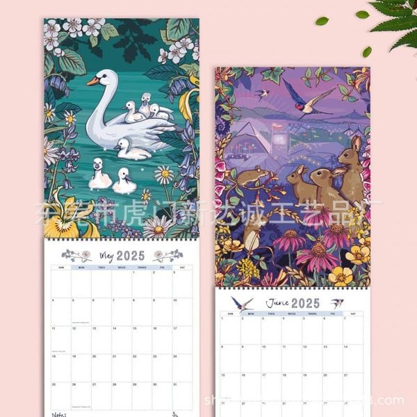  Lịch Treo Tường Thiên nhiên & Động Vật Hoang Dã 