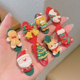  Kẹp Tóc Xmas Xanh Đỏ 