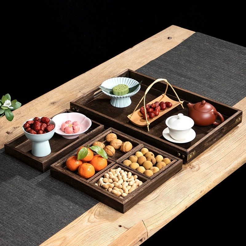  Khay Trà Phong Cách Cổ Điển Nhật Bản 