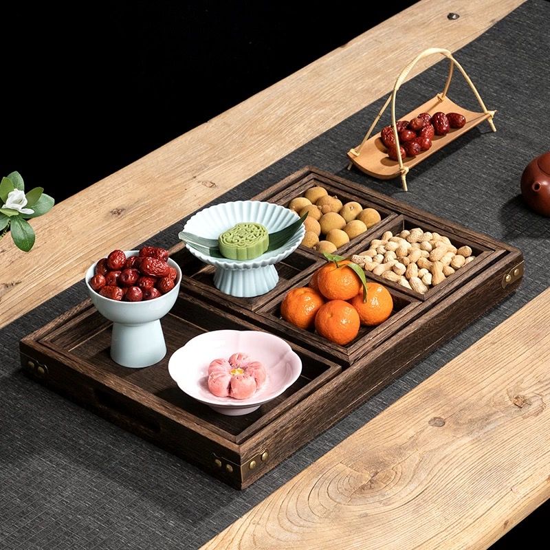  Khay Trà Phong Cách Cổ Điển Nhật Bản 