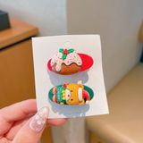  Kẹp Tóc Xmas Xanh Đỏ 