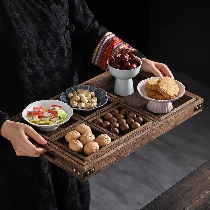  Khay Trà Phong Cách Cổ Điển Nhật Bản 