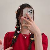  Kẹp Tóc Xmas Xanh Đỏ 