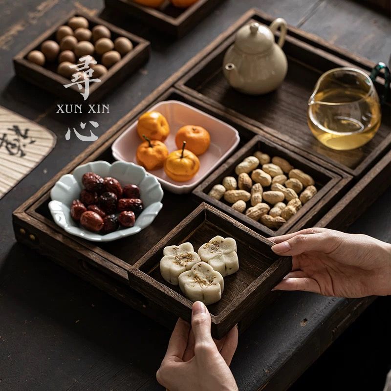  Khay Trà Phong Cách Cổ Điển Nhật Bản 