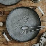  Khay Retro Tay Cầm Gỗ 