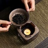  Bộ Bếp Gốm Thô Xông Thảo Mộc, Tinh Dầu 