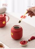  Hũ Trà Đèn Lồng Chữ 