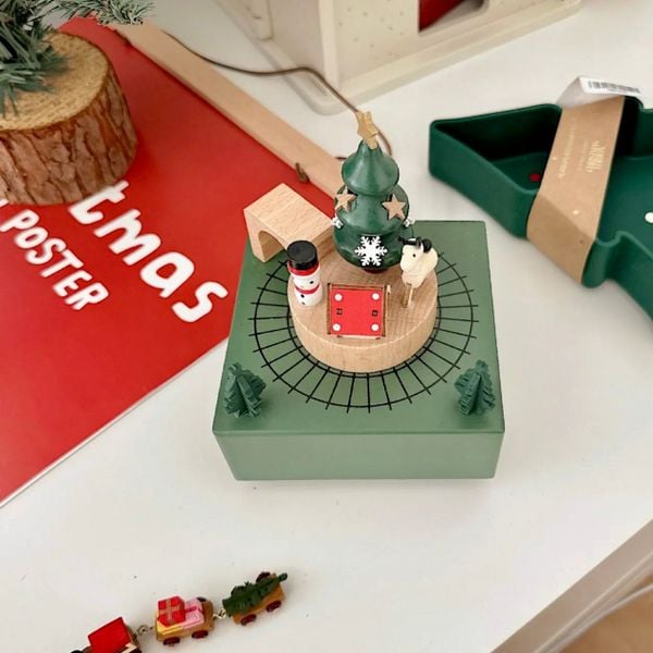  Hộp Nhạc Chuyến Tàu Giáng Sinh 