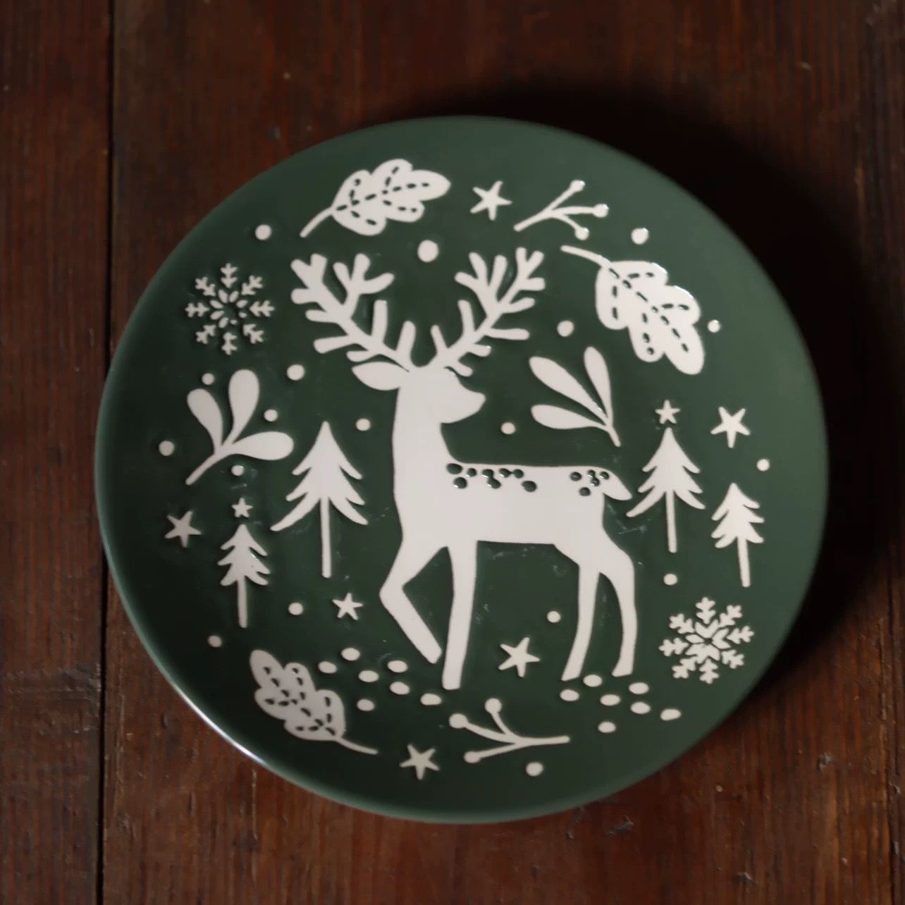  Cốc, Đĩa Giáng Sinh Thông, Hươu 