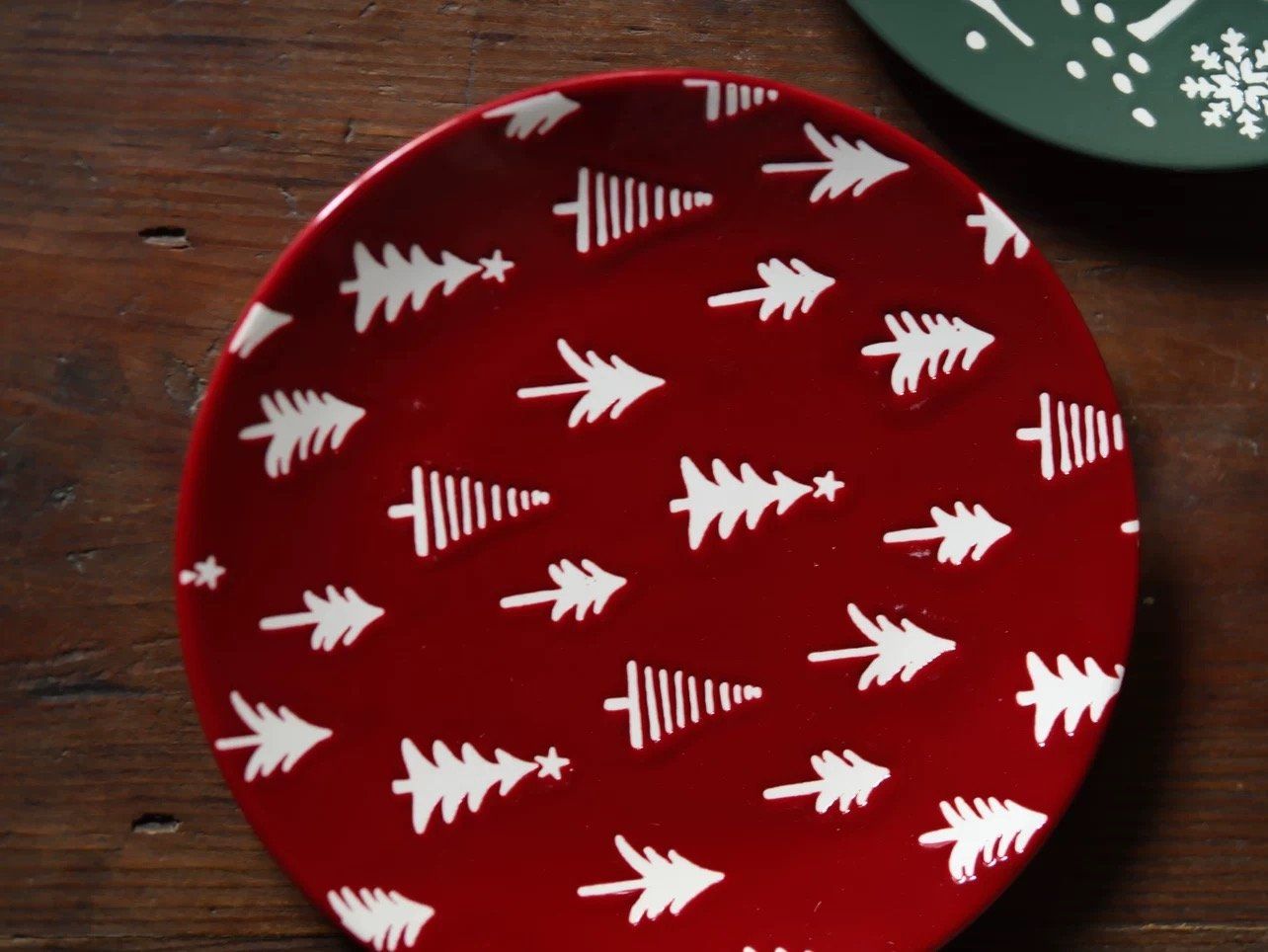  Cốc, Đĩa Giáng Sinh Thông, Hươu 