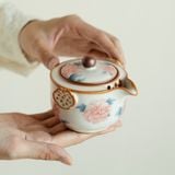  Bộ Ấm Mẫu Đơn Cổ Điển 
