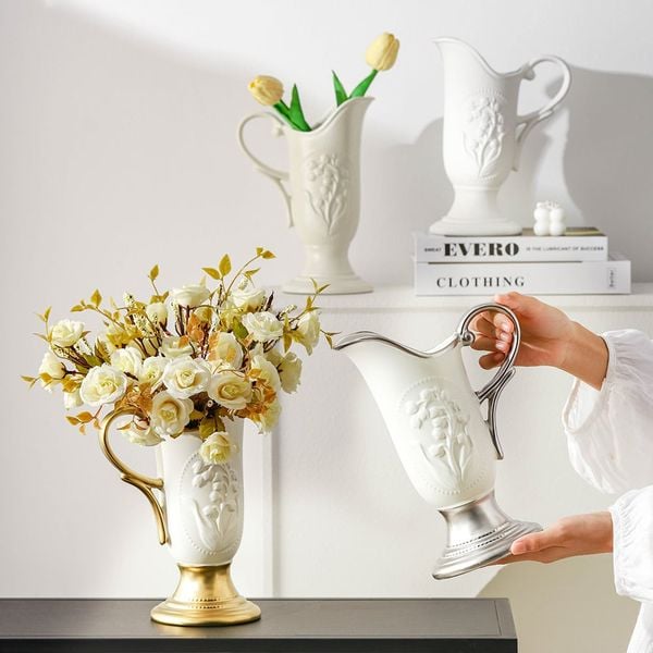  Bình Hoa Linh Lan Nghệ Thuật Pháp 