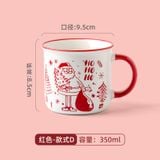  Cốc Giáng Sinh Hoạt Hình Dễ Thương 