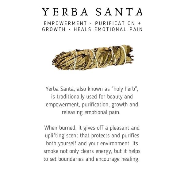  Bó Yerba Santa 