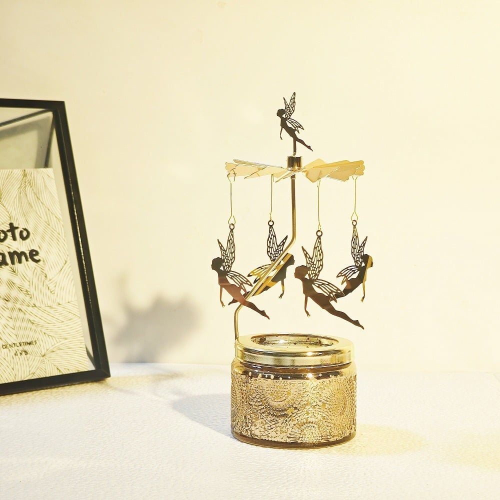  Đế Nến Xoay Chong Chóng Kèm Nến 