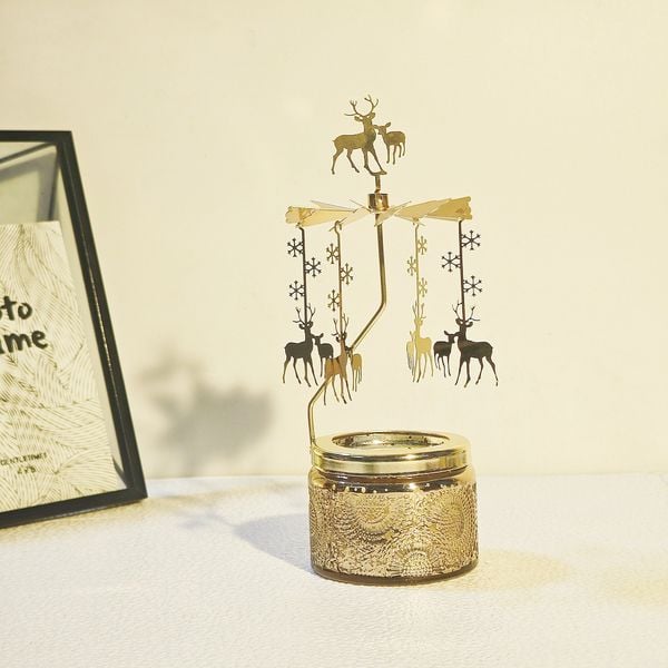  Đế Nến Xoay Chong Chóng Kèm Nến 