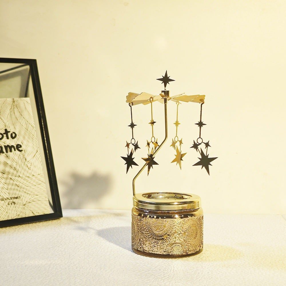  Đế Nến Xoay Chong Chóng Kèm Nến 