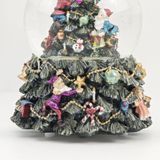  Hộp Nhạc Quả Cầu Pha Lê Cây Thông 