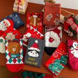  Tất Cotton Hoạt Hình Xmas 