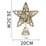  Ngôi Sao Sequin Trên Đỉnh Cây Thông Noel 