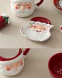  Đĩa Ông Già Noel Underglaze 