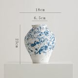  Bình Hoa Vẽ Tay Phong Cách Wabi-Sabi Thời Trung Cổ 