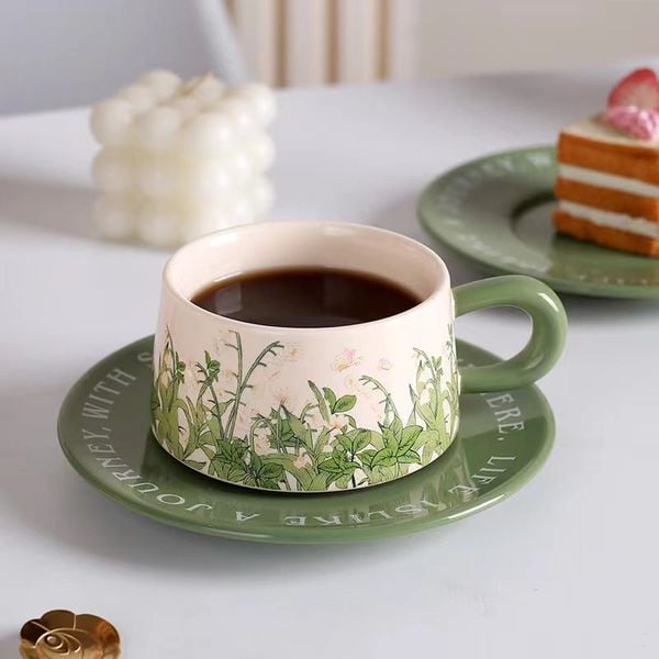  Set Tách Tranh Sơn Dầu Hoa Linh Lan 