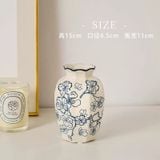  Bình Hoa Xanh Trắng Cổ Điển 