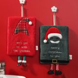  Khăn Lau Tay Xmas Lông Cừu San Hô 