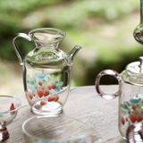  Bộ Trà Cụ Thuỷ Tinh Berry 