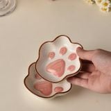  Đĩa Gia Vị Chân Mèo Nhật Bản 