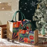  Túi Quà Giáng Sinh Vải Canvas 