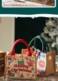  Túi Quà Giáng Sinh Vải Canvas 