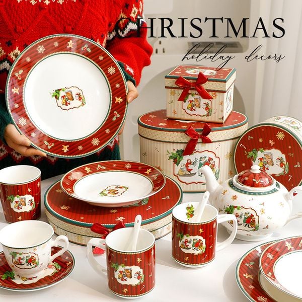  Tea Set Wonderful Xmas 