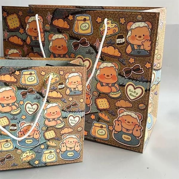  Túi Quà Tặng Denim Butter Bear 