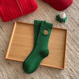  Tất Thêu Hoạ Tiết Giáng Sinh 