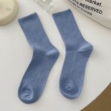  Tất Sọc Dọc Màu Trơn Phong Cách Nhật Bản 