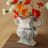  Bình Hoa Retro Vẽ Tay 
