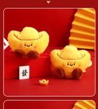  Móc Khoá Thỏi Vàng May Mắn 
