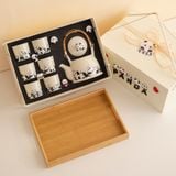  Gift Box Bộ Ấm Trà Gấu Trúc 