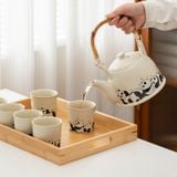  Gift Box Bộ Ấm Trà Gấu Trúc 