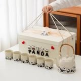  Gift Box Bộ Ấm Trà Gấu Trúc 